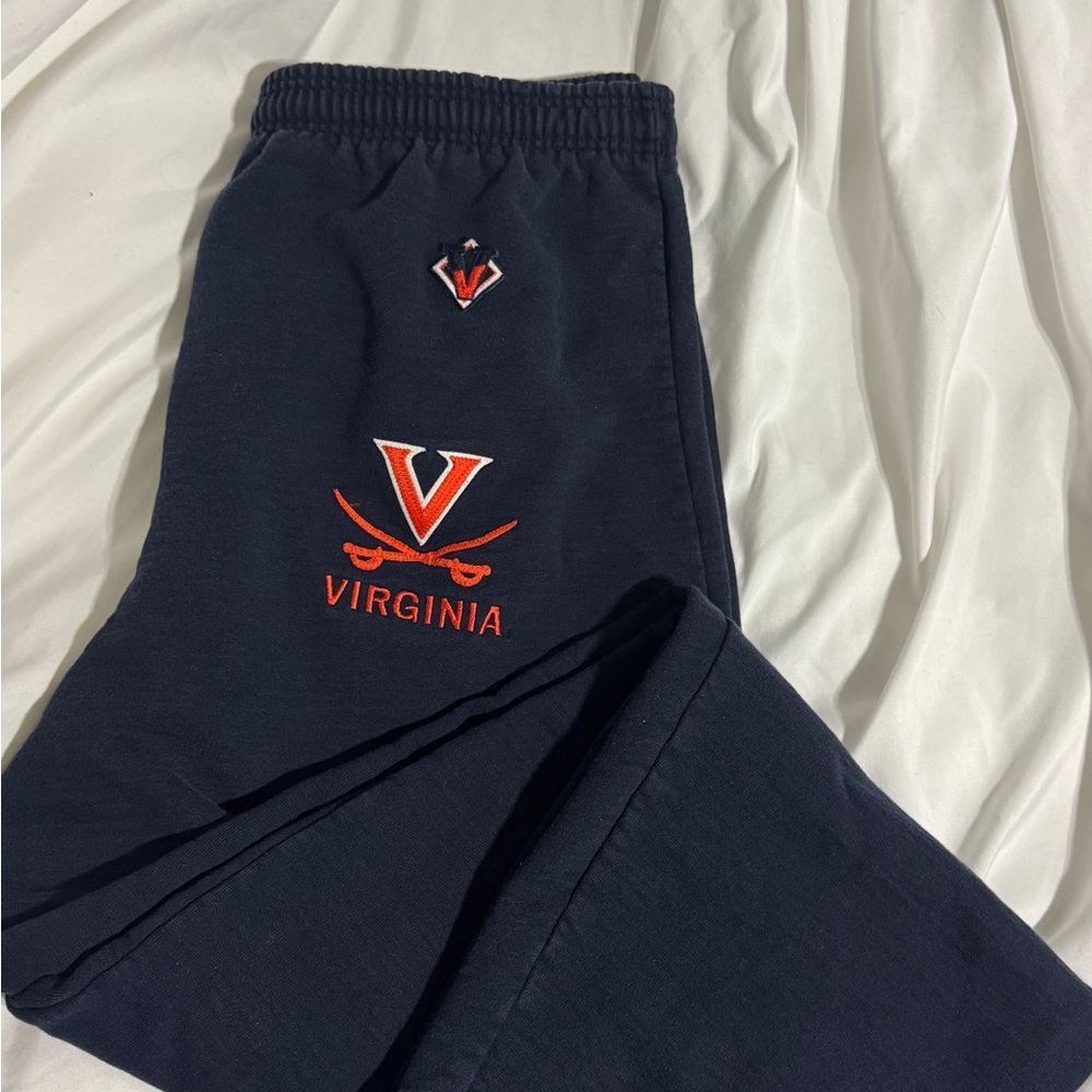 Vintage UVA University of Virginia Navy Sweatpants Large